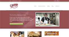 Desktop Screenshot of grainerybakery.ca